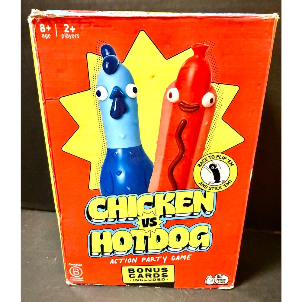 Chicken vs Hotdog: Hilarious Party Game Flippin' Fun for everyone